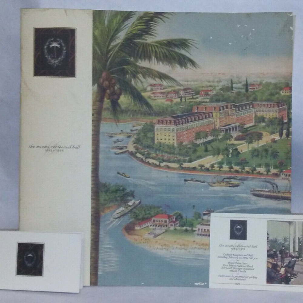 Miami-centennial ball 1896 catalog dance-cards